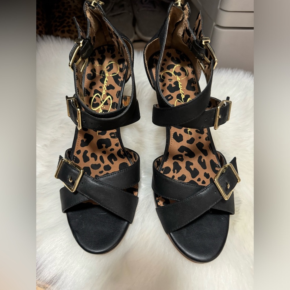 Jessica Simpson strappy sandals